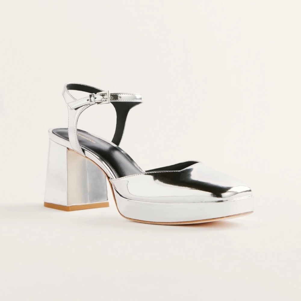 Reformation Marisol platform Heel size 7.